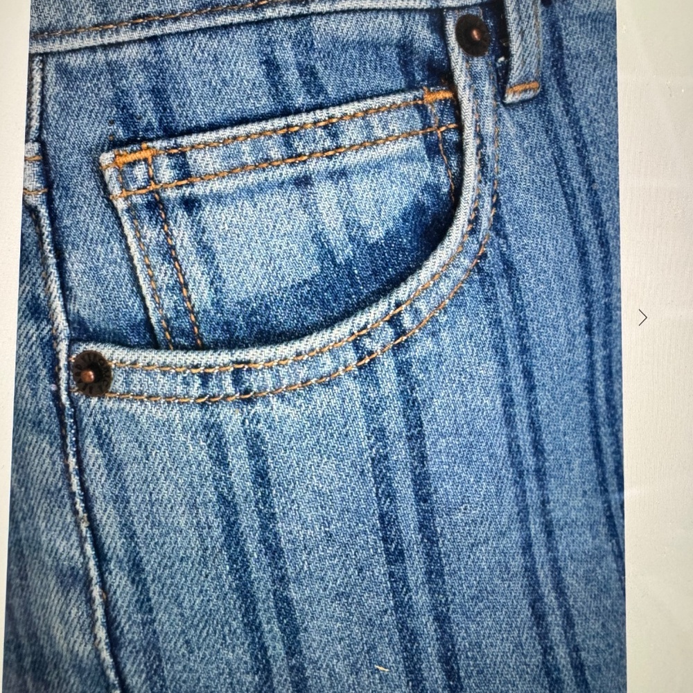 Veronica Beard Striped Crosbie Jeans - Picture 4 of 4